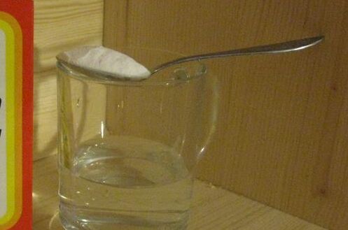 baking soda bên trong để tăng thành viên